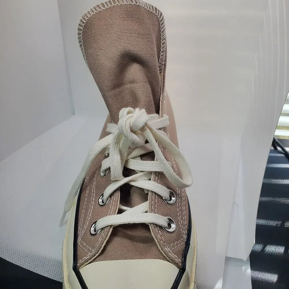 Converse Chuck Taylor All Star High Top Beige Tan Sneakers Men's Size 8 Shoes